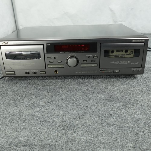 Jvc w217 double cassette - double,