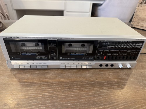 Realistic sct 100 stereo dual - sct-100,