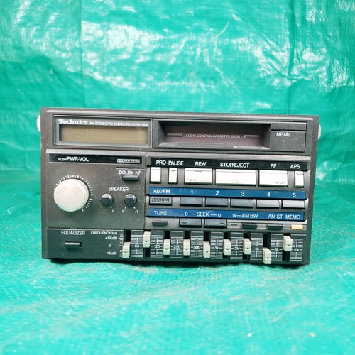 Technics radio cassette player - cassette,