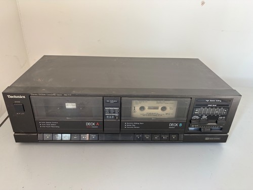 Technics t17 dual cassette - technics,