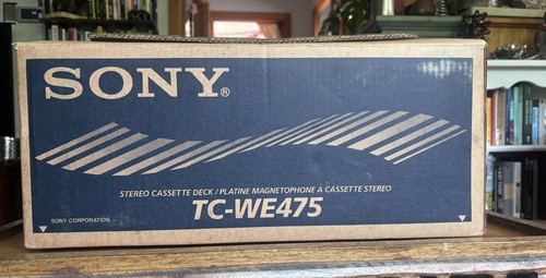 Sony we475 dual cassette - sony,