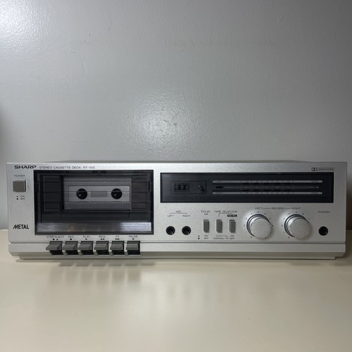Sharp 100 metal stereo - sharp, rt-100