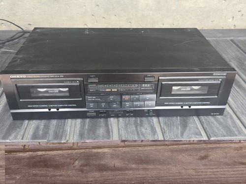 Onkyo cassette tape player - cassette,