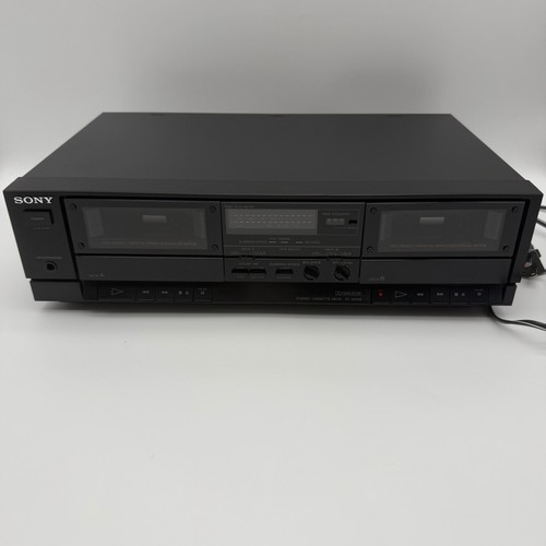 Sony w345 dual cassette - sony,